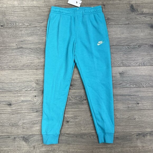 Nike Other - Nike Fleece Joggers Sz Large Mens Sportswear Club Sweatpants Dusty Cactus Teal